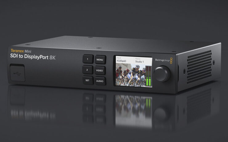 Blackmagic Design Announces Teranex Mini SDI to DisplayPort 8K HDR