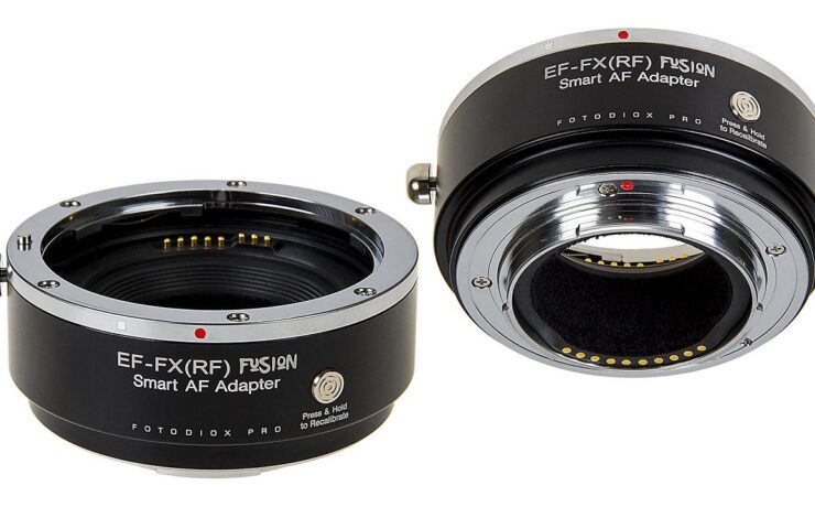 Fotodiox Pro Fusion Smart AF Adapter - Canon EOS (EF and EF-S) Lenses on FUJIFILM X-Series Cameras