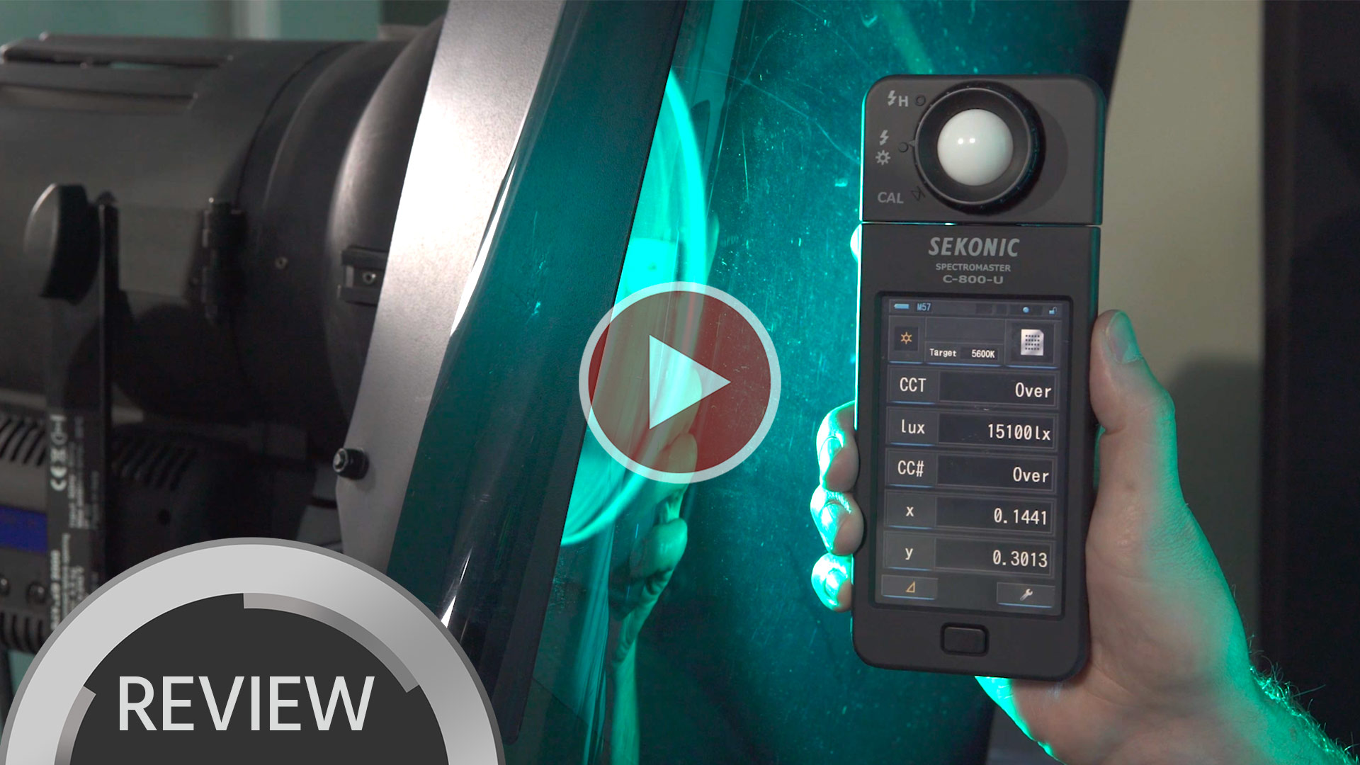 Cómo igualar el color de tus luces y más – Reseña del Sekonic C-800 Spectromaster