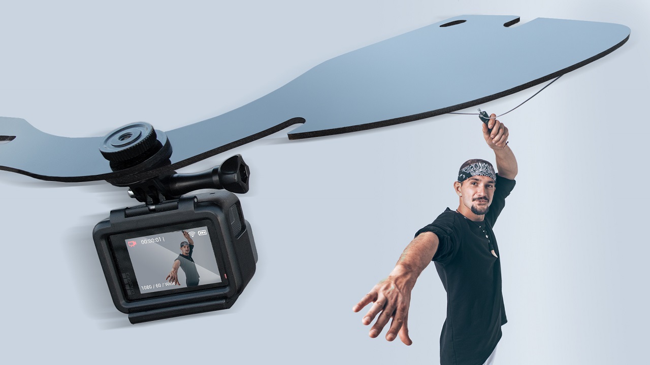 Wingo Pro captura selfies estilo bullet-time con cámaras de acción – ahora en Kickstarter