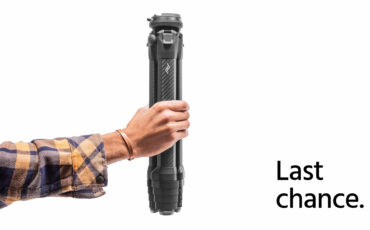 Only Hours Left: Peak Design Travel Tripod – Most Successful Photography Kickstarter Campaign Ever