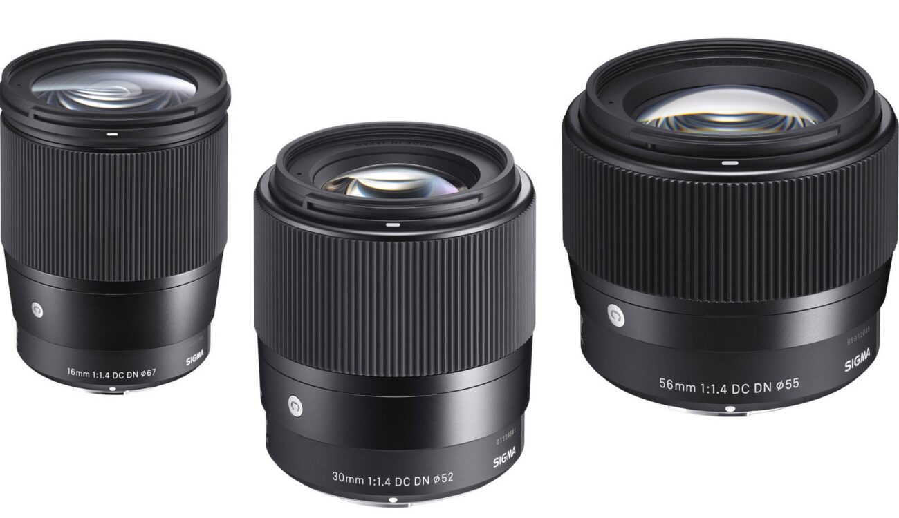 SIGMA 16mm, 30mm and 56mm f/1.4 - Soon Available for Canon EF-M Mount