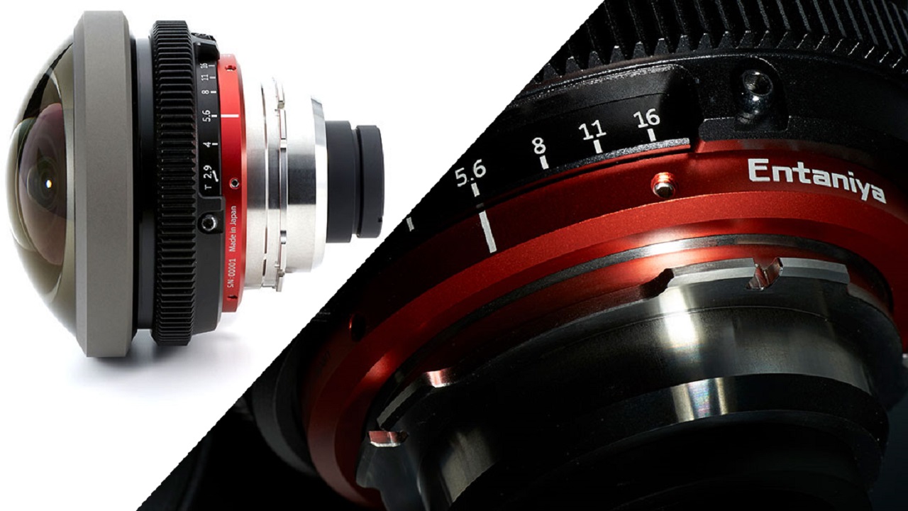 Entaniya Fisheye HAL 220 - Lente de cine de 220 grados de campo de visión para montura PL