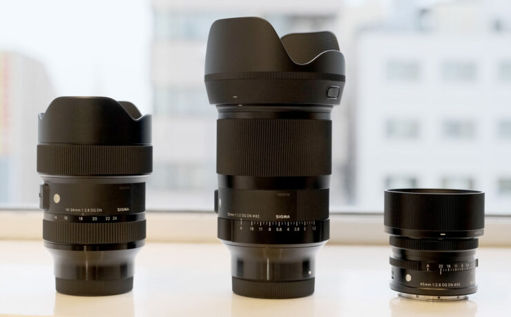 Three New SIGMA Full Frame Lenses – 35mm F1.2, 45mm F2.8 & 14-24mm F2.8