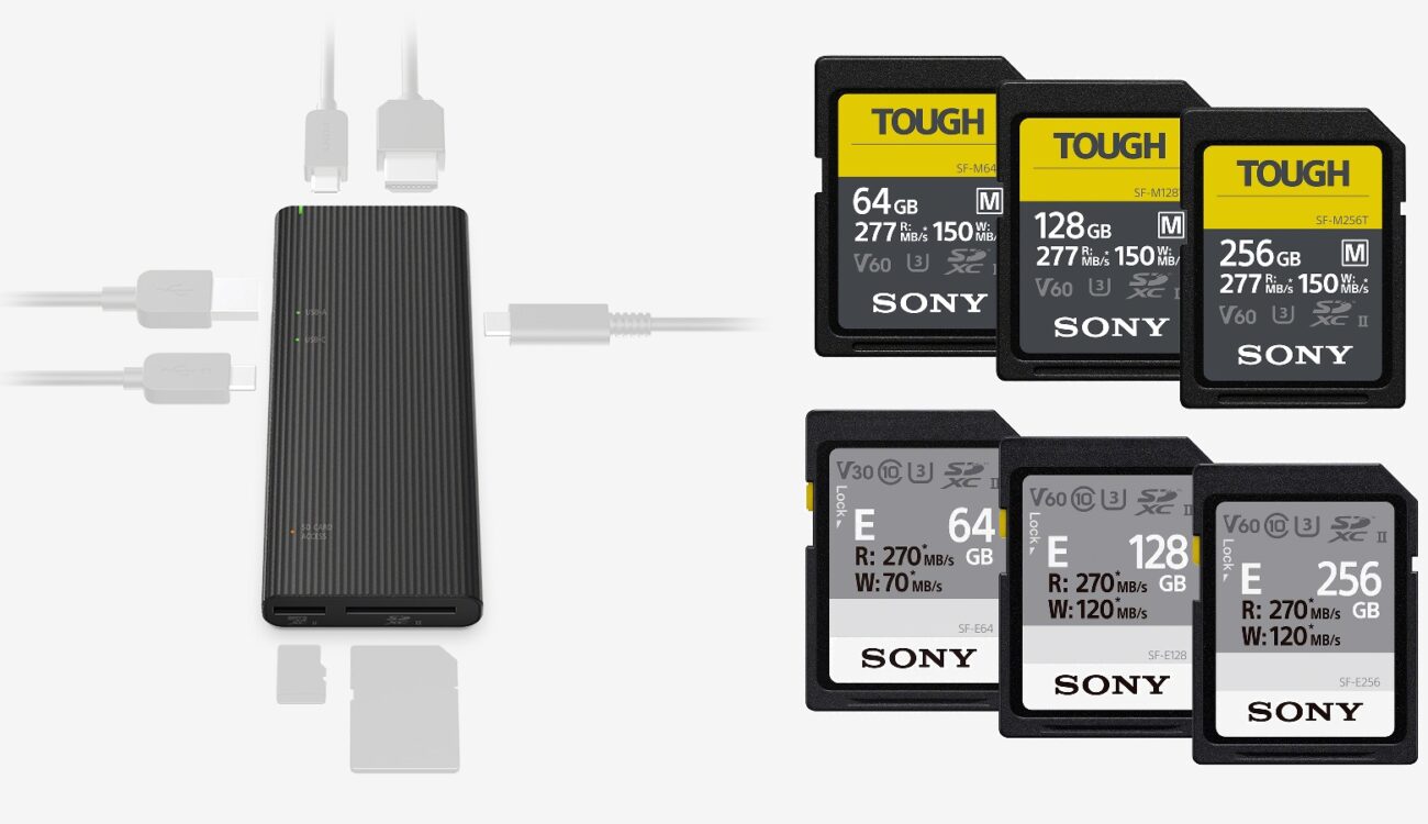 Sony - World’s Fastest USB Hub & More TOUGH SDXC Cards Announced