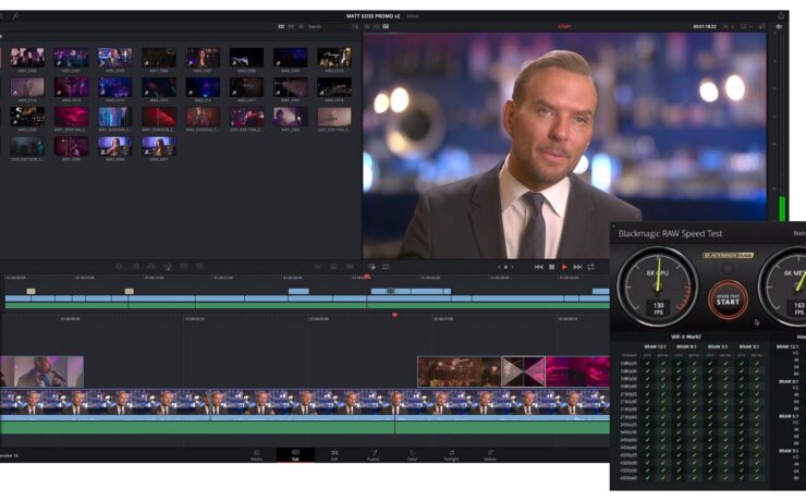 Blackmagic DaVinci Resolve 16.1 Beta and Blackmagic RAW Speed Test Announced