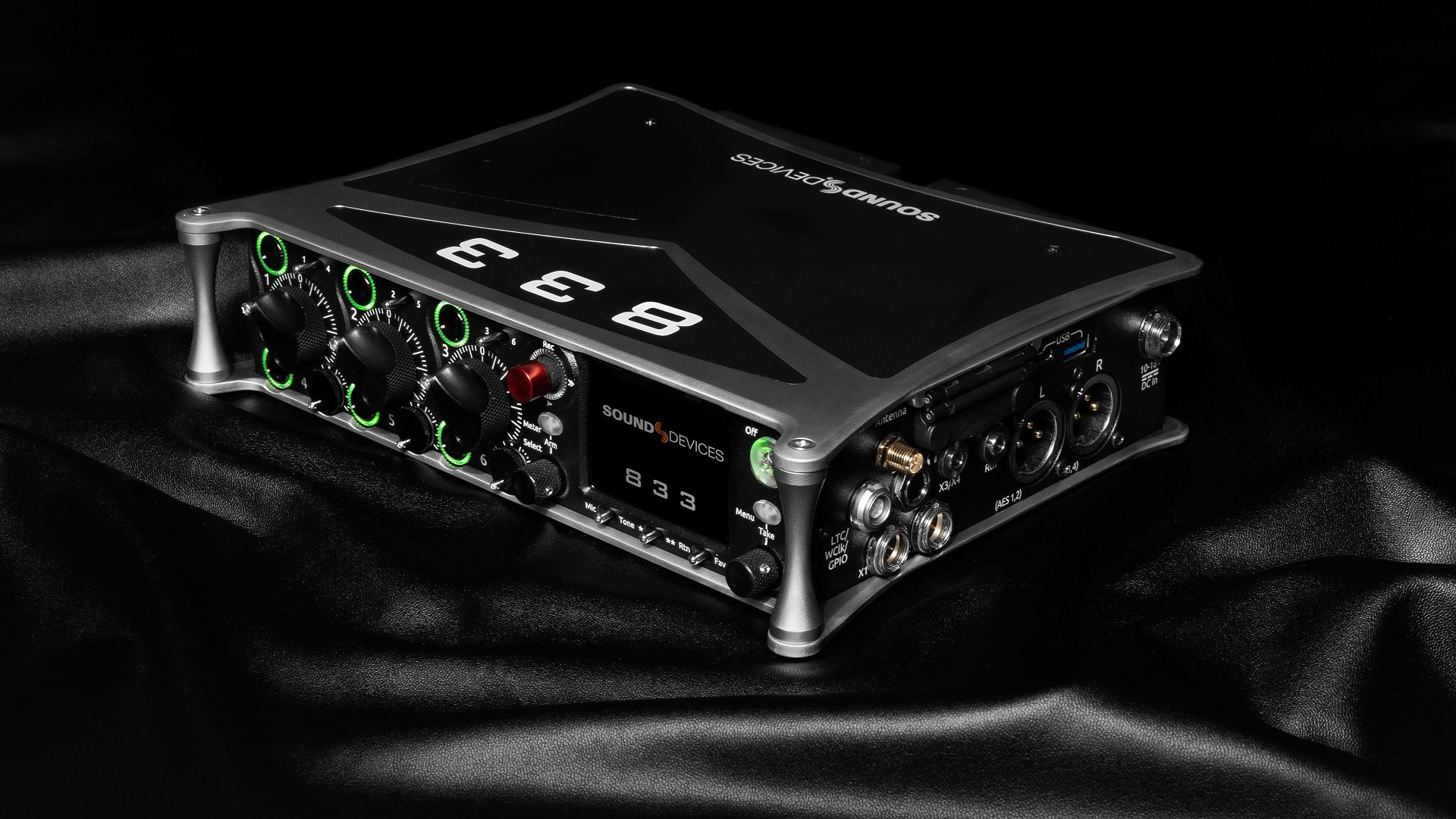 Anuncian el Sound Devices 833 - mezclador-grabador compacto portátil