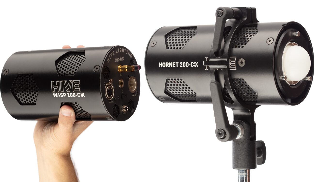 Hive Lighting Wasp 100-CX and Hornet 200-CX Lights Released