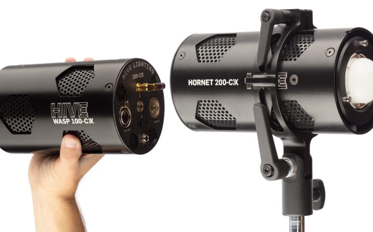 Hive Lighting Wasp 100-CX and Hornet 200-CX Lights Released