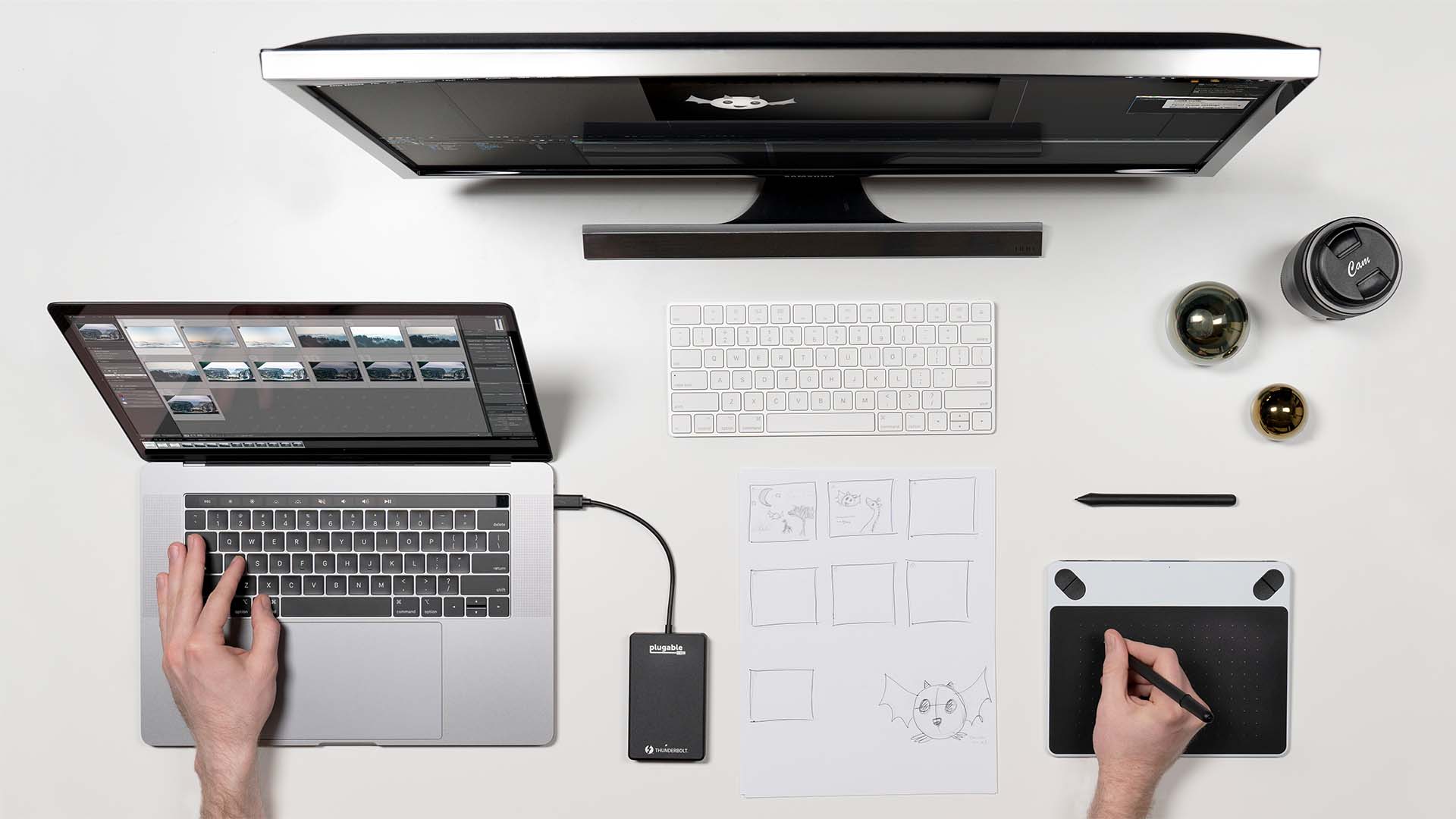 Unidad Plugable Thunderbolt 3 - SSD portátil increíblemente rápido para cineastas