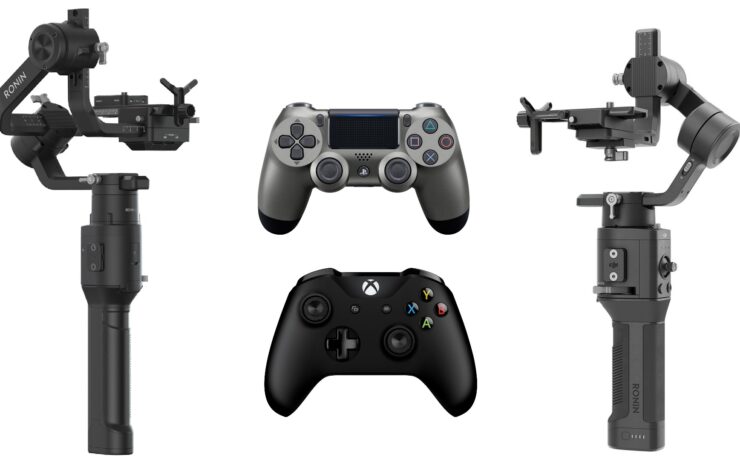DJI Ronin-S and Ronin-SC Now Support PS4 and Xbox Remote Control