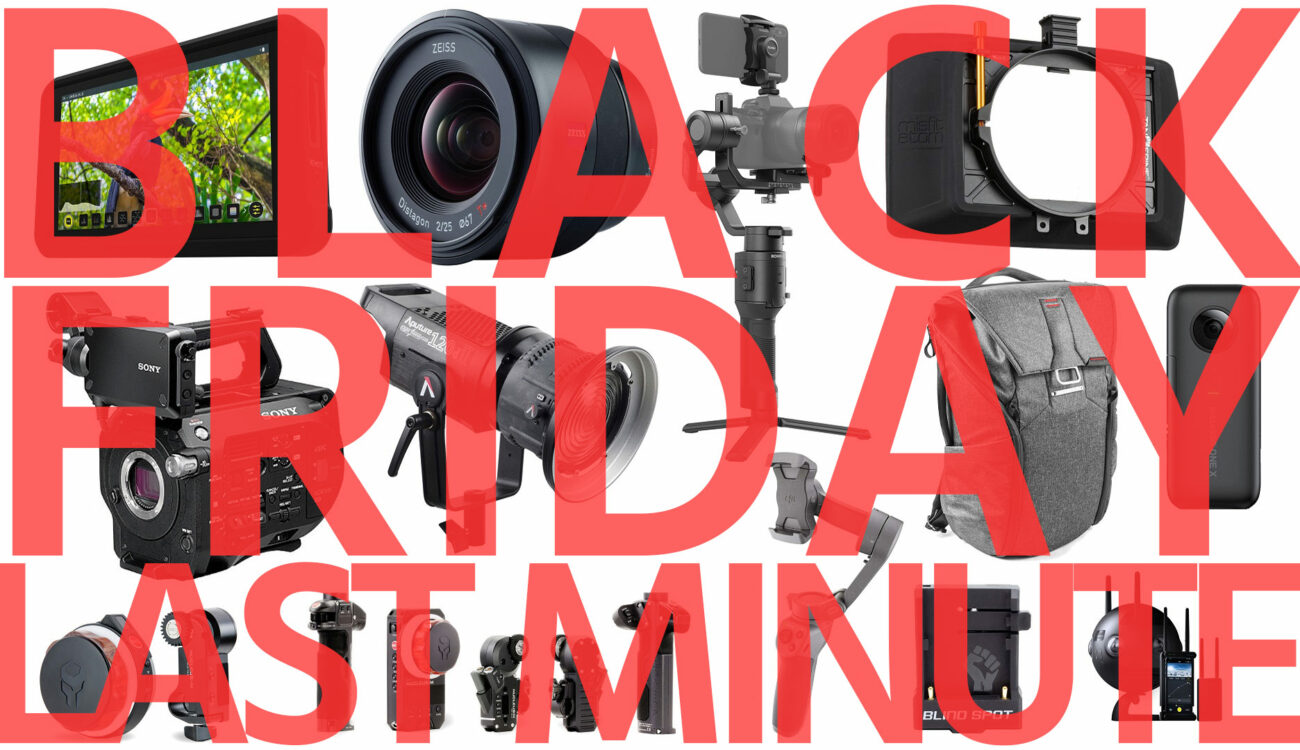 Last Minute Top Black Friday Deals for Filmmakers
