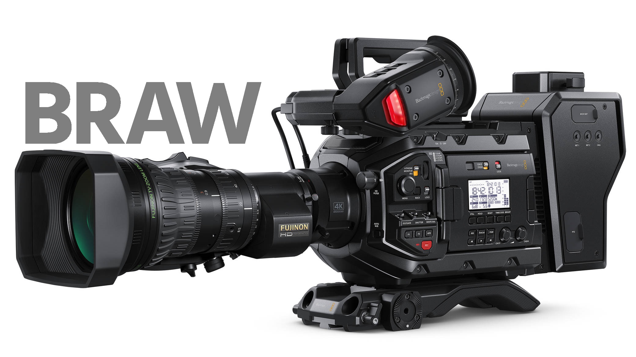 ブラックマジックデザインがURSA Broadcastをアップデート － RAW記録をサポート