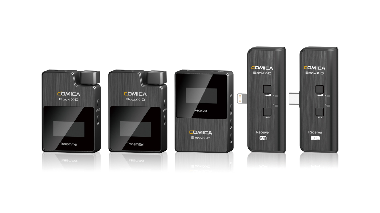 Comica BoomX-D 2.4 GHz: una solución de micrófono inalámbrico compatible con teléfonos inteligentes