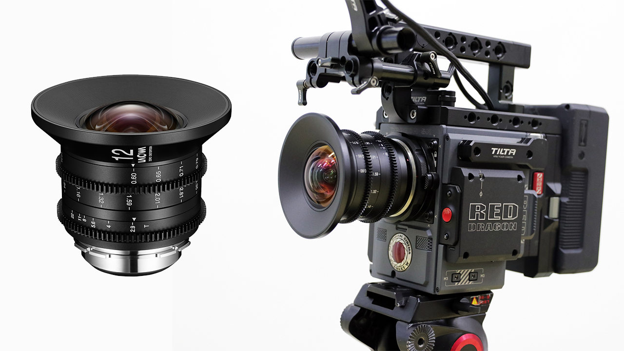 Laowaが12mm T/2.9 Zero-Dシネレンズを出荷