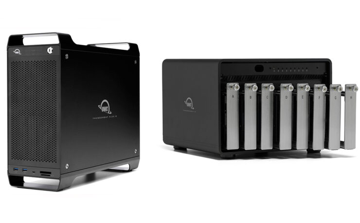 OWC Thunderbolt 3 Storage Solutions - ThunderBay 8 and ThunderBay FLEX 8