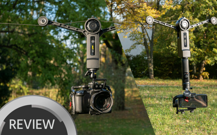 Wiral LITE Portable Cable Cam - Final Production Model Tested with Various Cameras