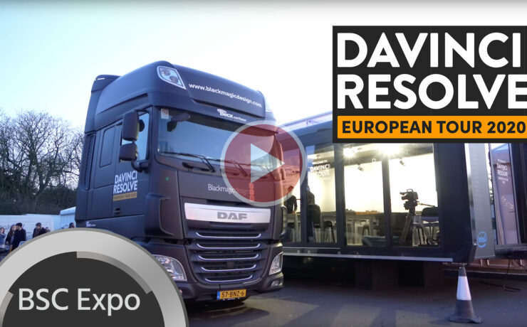 First Look at the DaVinci Resolve European Tour 2020