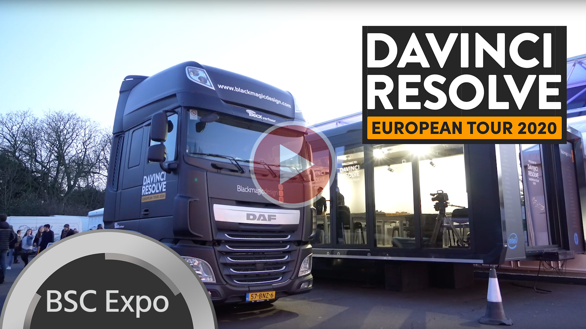 Primer vistazo a la Gira Europea de DaVinci Resolve 2020