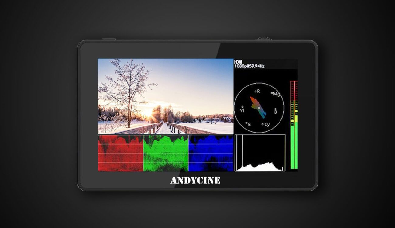 ANDYCINE A6 Plus V2 Monitor Announced and New Firmware Update