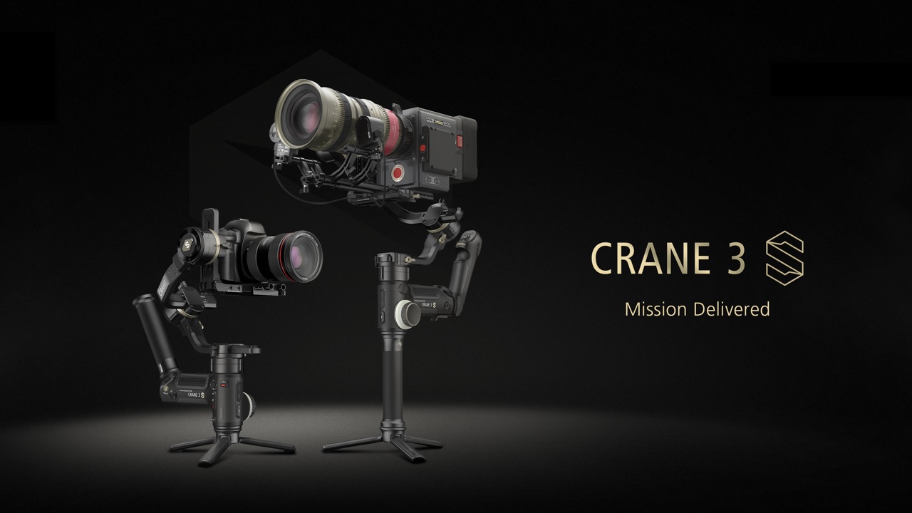 Zhiyun（ジウン）がCRANE 3Sジンバルを発表 － 重量級カメラに対応