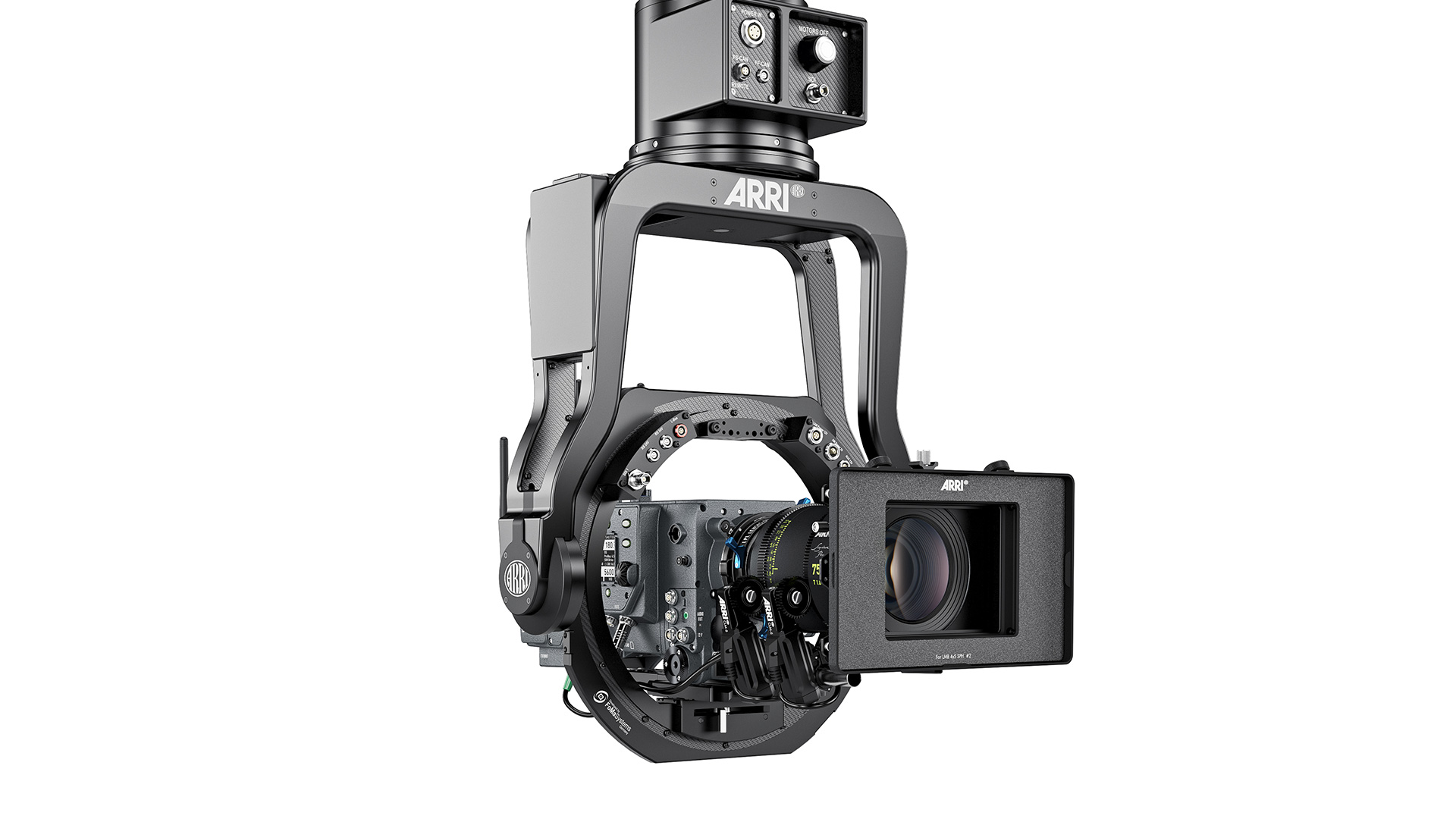 Cabezal remoto estabilizado ARRI SRH-360 más potente y SRH-3 actualizado