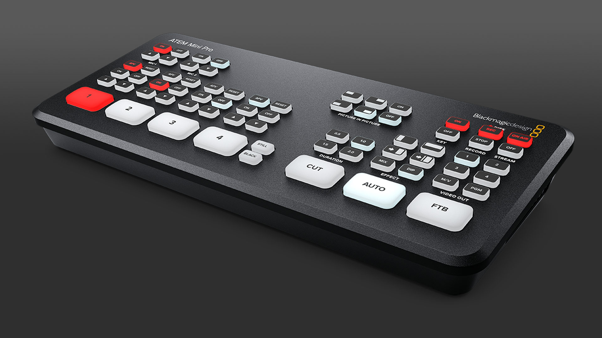 ブラックマジックデザインがATEM Mini Proを発表 － Hyperdeck Studio Mini とBMPCCのアップデートも