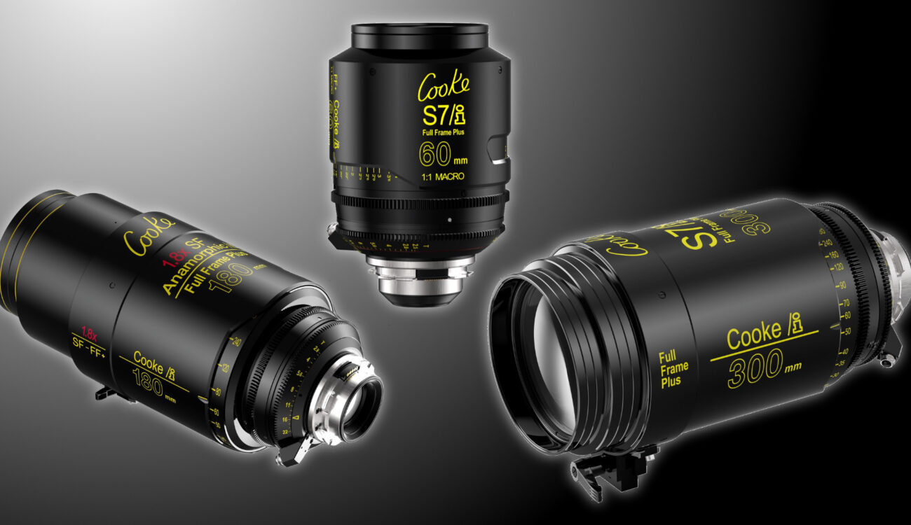 Five New Cooke Full Frame Plus S7/i and Anamorphic/i Lenses