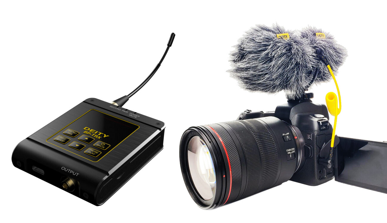 Deity BP-TRX Transceiver Recorder - D4 Duo Microphone - Deity Connect FW V2.0