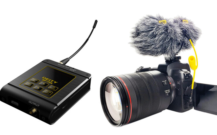 Deity BP-TRX Transceiver Recorder - D4 Duo Microphone - Deity Connect FW V2.0