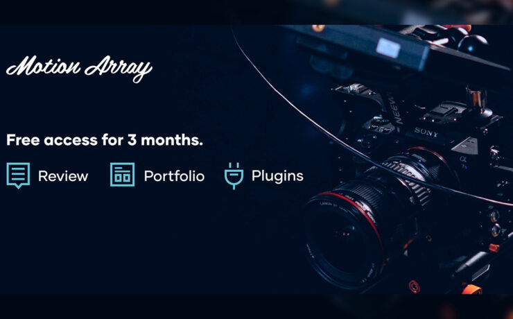 Motion Array Offers Free Premiere Pro Transitions, Video Review and Video Portfolio For 3 Months