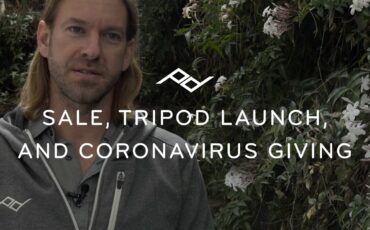 Peak Design Weird Times Sale, Travel Tripod Launch, and Stay-at-Home Festival