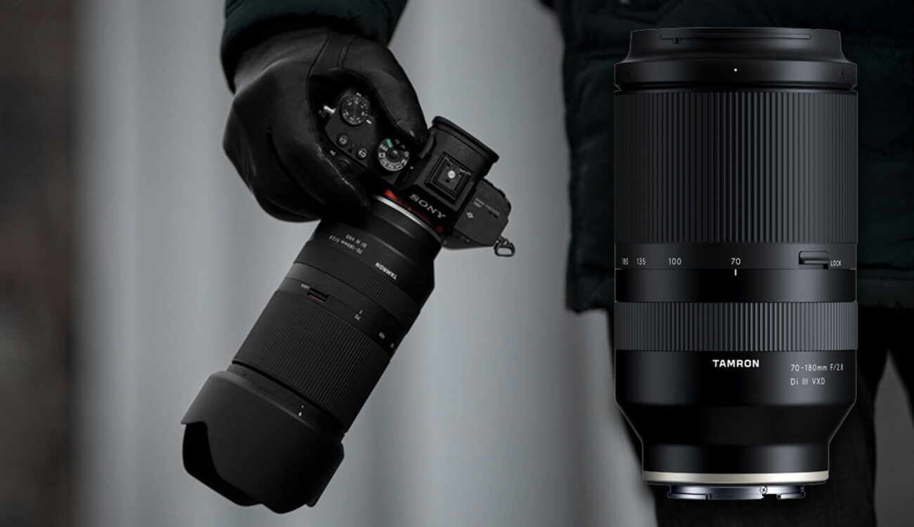Tamron 70-180mm F/2.8 Di III VXD For Sony E-Mount Officially Announced