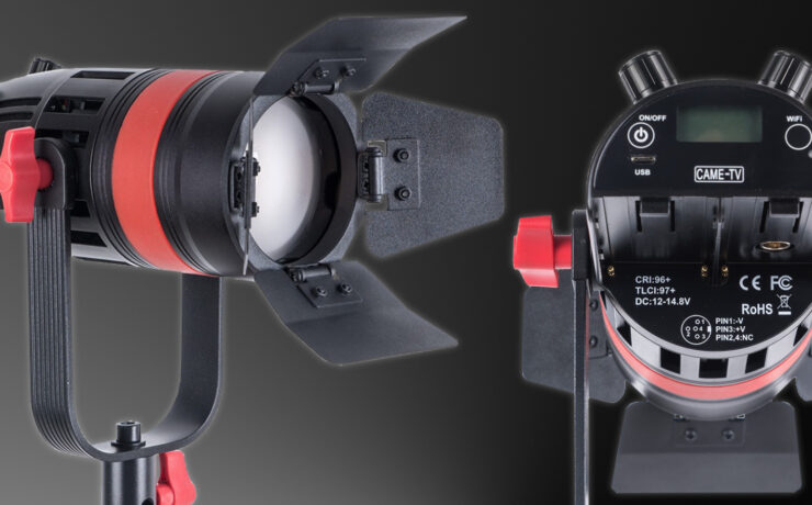 CAME-TV Boltzen Q-55S Mini Bi-Color Fresnel LED Introduced