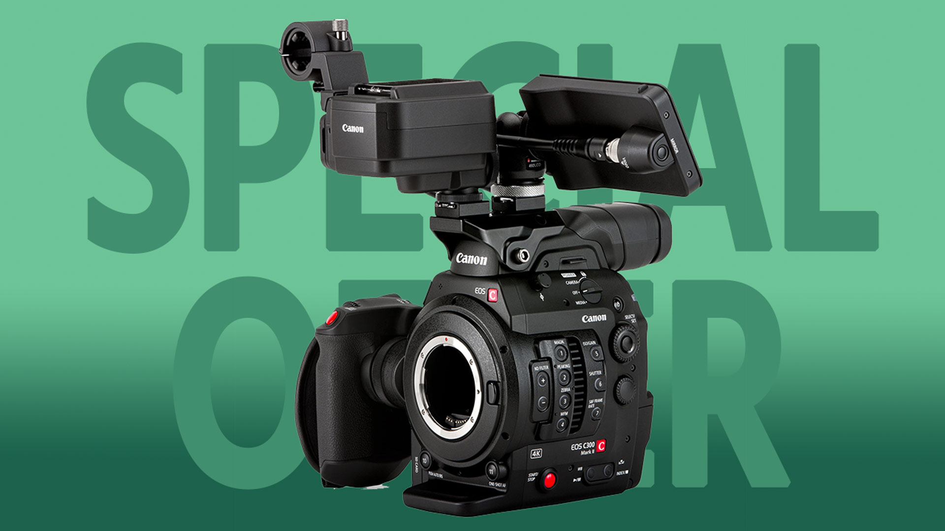 Rebaja adicional de $ 500 en la Canon EOS C300 Mark II - Ahora a $ 7.499