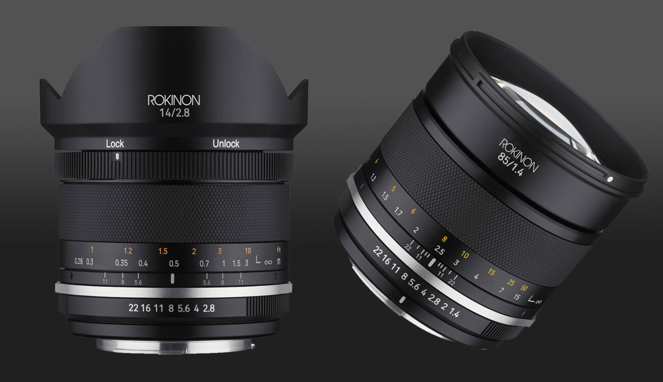 Samyang Series II - New 14mm f/2.8 and 85mm f/1.4 Manual Lenses