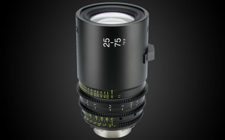 Tokina 25-75mm T2.9 Cine Zoom With Interchangeable Mounts Announced