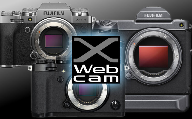 FUJIFILM  X Webcam - X and GFX Series Cameras Can Now Serve as Webcams