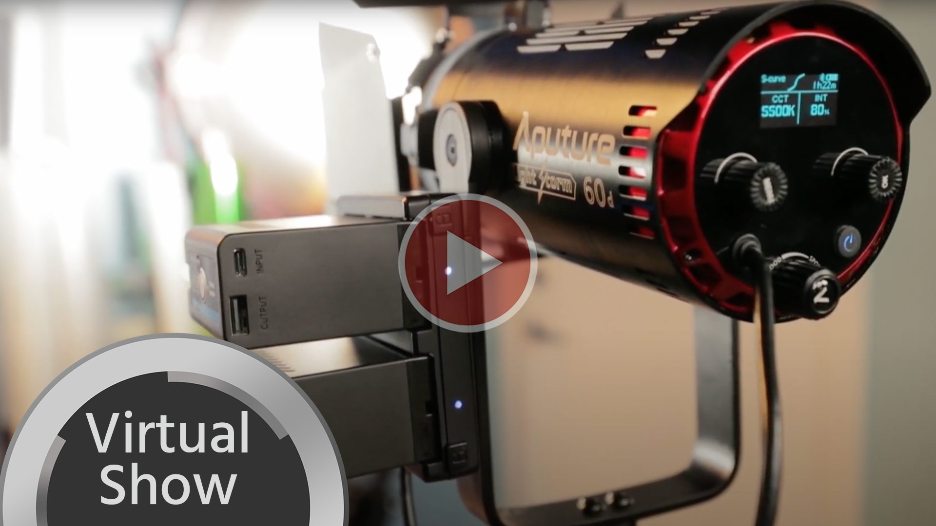 Presentan las luces LED Aputure Light Storm LS 60d y LS 60x