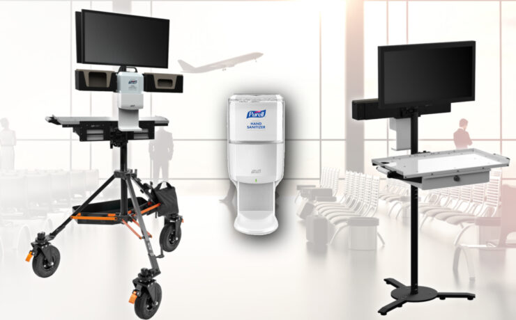 New INOVATIV AXIS Health Workstations for Post-Pandemic Sets