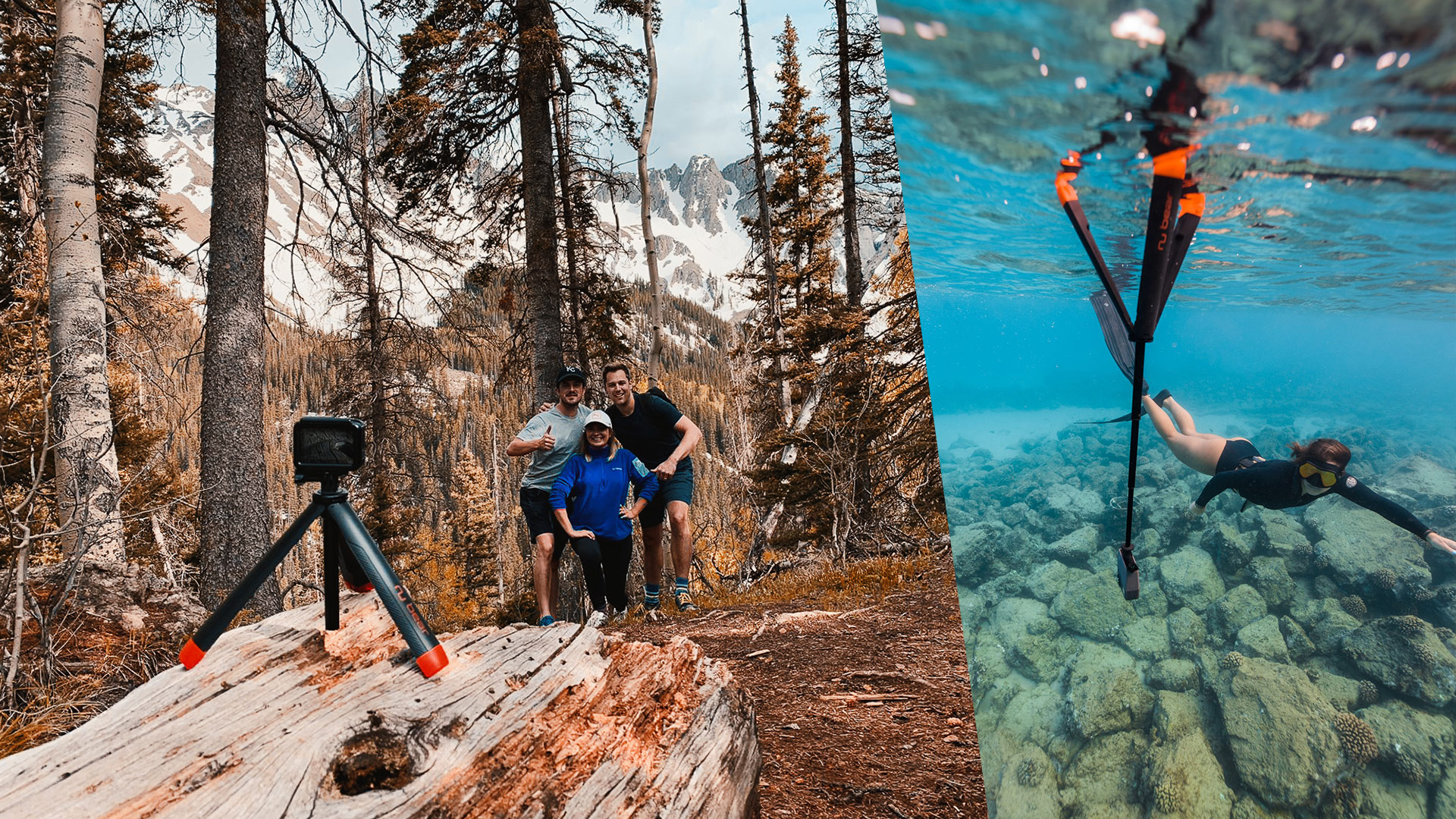 Nu Grip: el agarre de trípode flotante 4 en 1 para cámaras de acción ya está disponible en Indiegogo