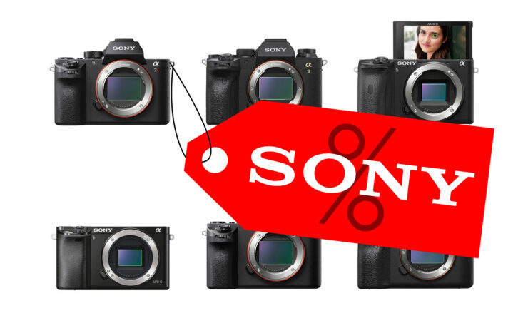 Sony Alpha Mirrorless Cameras Discounts - Save Up To $500.00