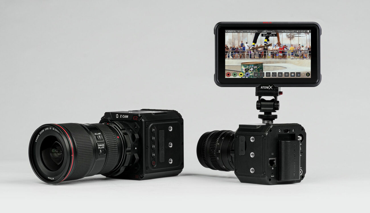 Atomos and Z CAM Release 5.8K and 4K ProRes RAW Recording for Z CAM E2 Series of Cameras
