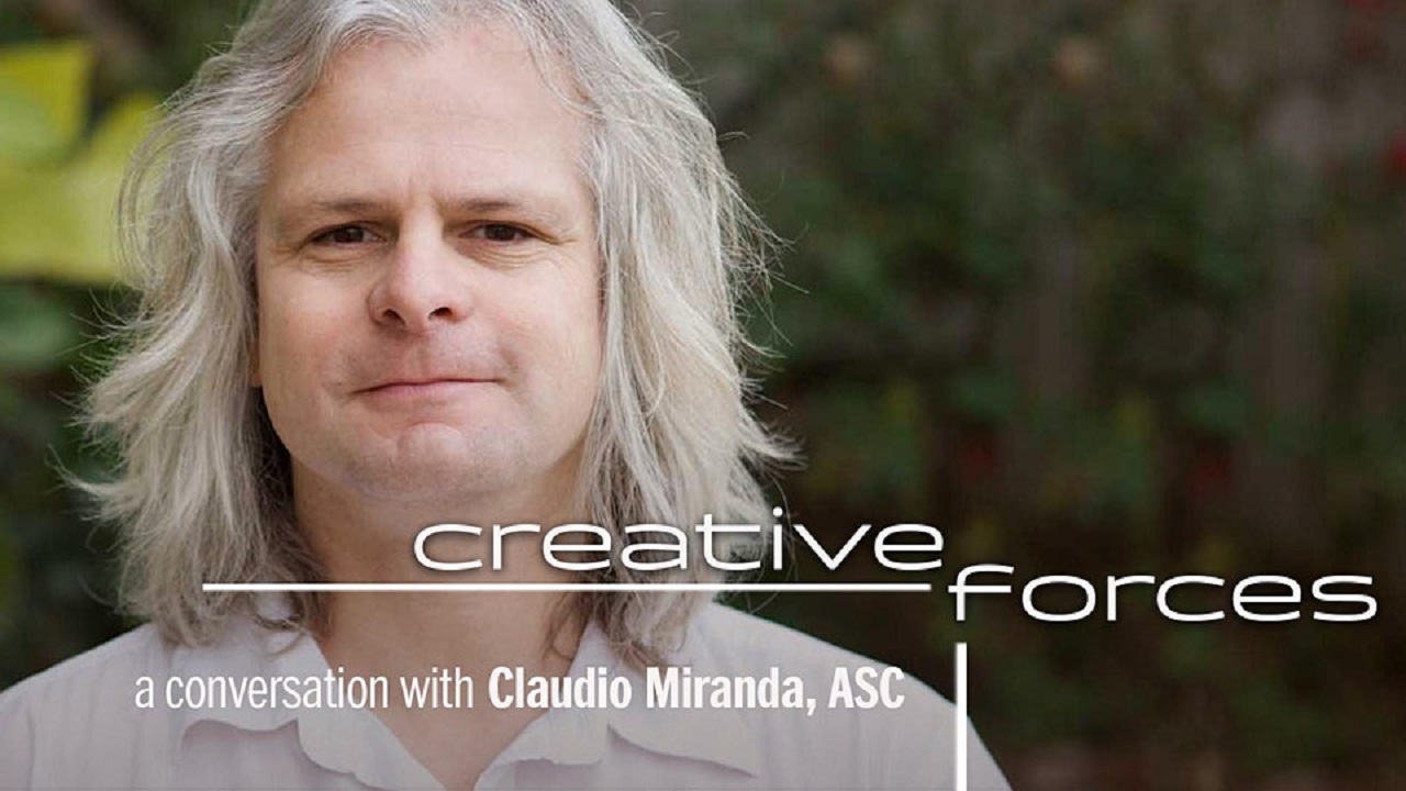 Charla con Claudio Miranda, el Director de Fotografía ASC, patrocinada por Sony y FUJINON