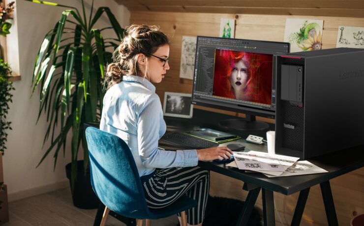 Lenovo ThinkStation P620 - New 64-Core AMD Ryzen Threadripper PRO Workstation