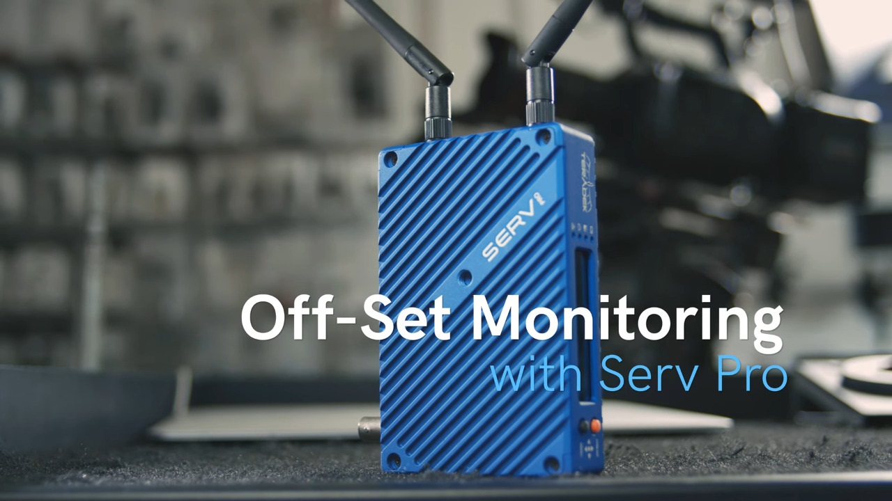 Teradek Serv Pro - Firmware Update Brings Off-Set Monitoring via Core Cloud