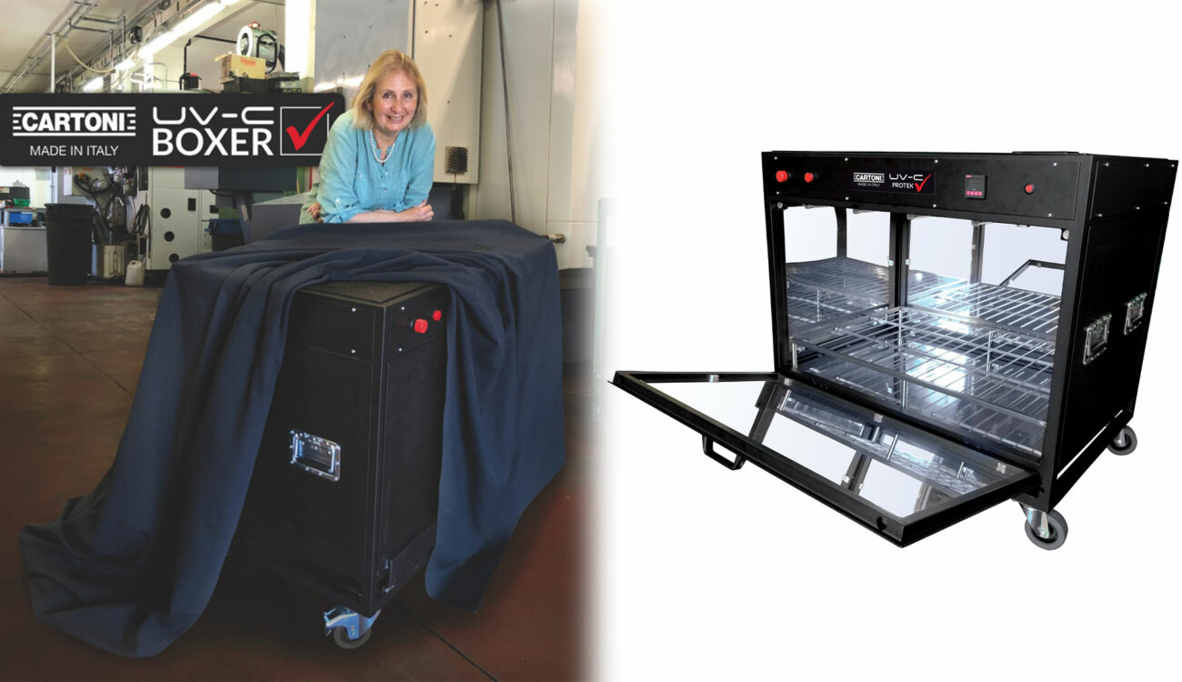 Cartoni UV-C Boxer Introduced - Sanitize Film Equipment Quickly