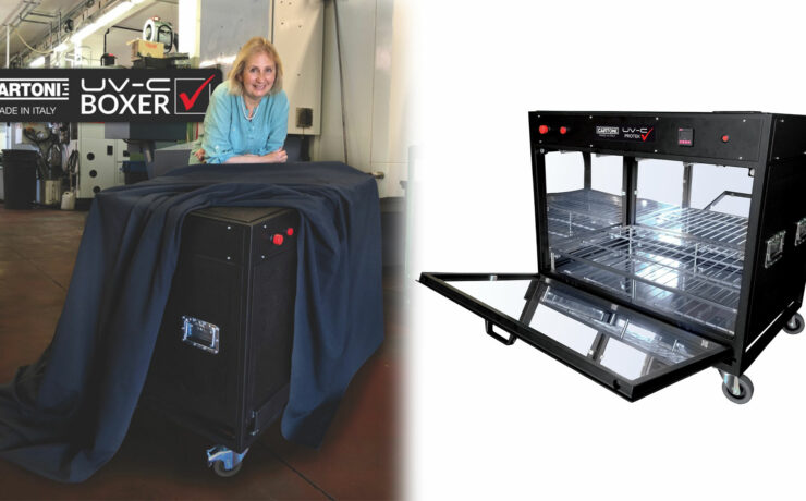 Cartoni UV-C Boxer Introduced - Sanitize Film Equipment Quickly