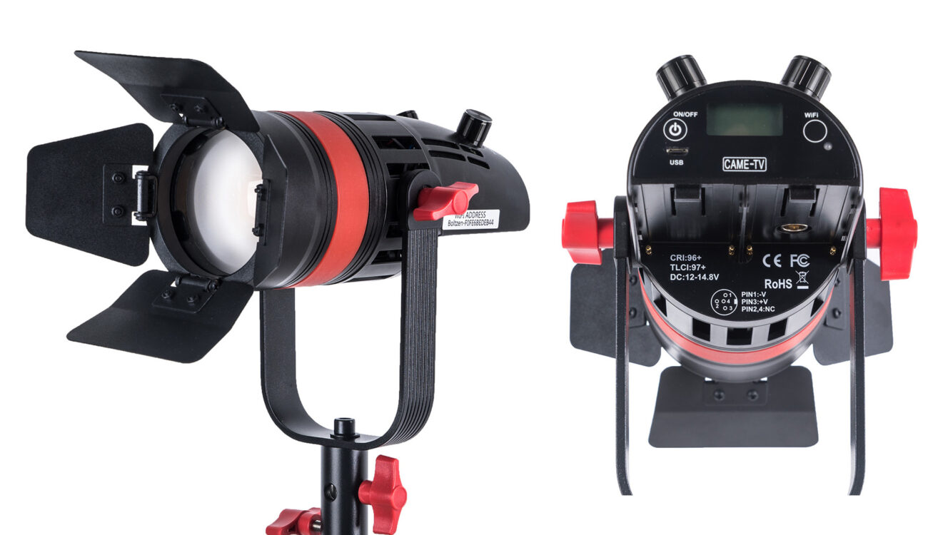 The CAME-TV Q-55W Boltzen 55w MARK II Daylight LED Fresnel
