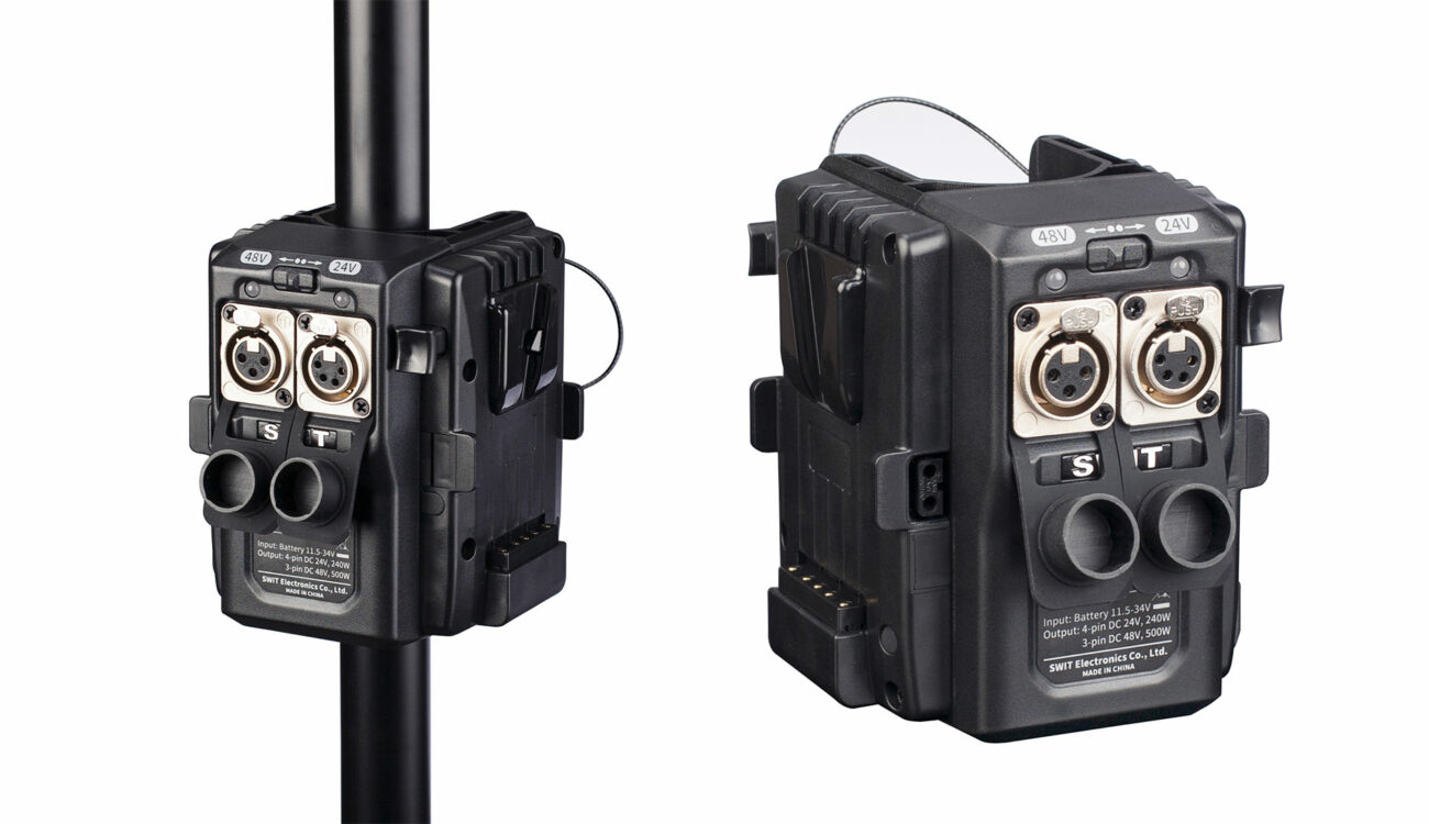 SWIT TD-R210S Released - Battery Adapter for ARRI S60/S120 and Orbiter Lights